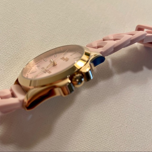 Coach Libby Watch, Blush Pink, 34 Mm - Picture 7 of 8